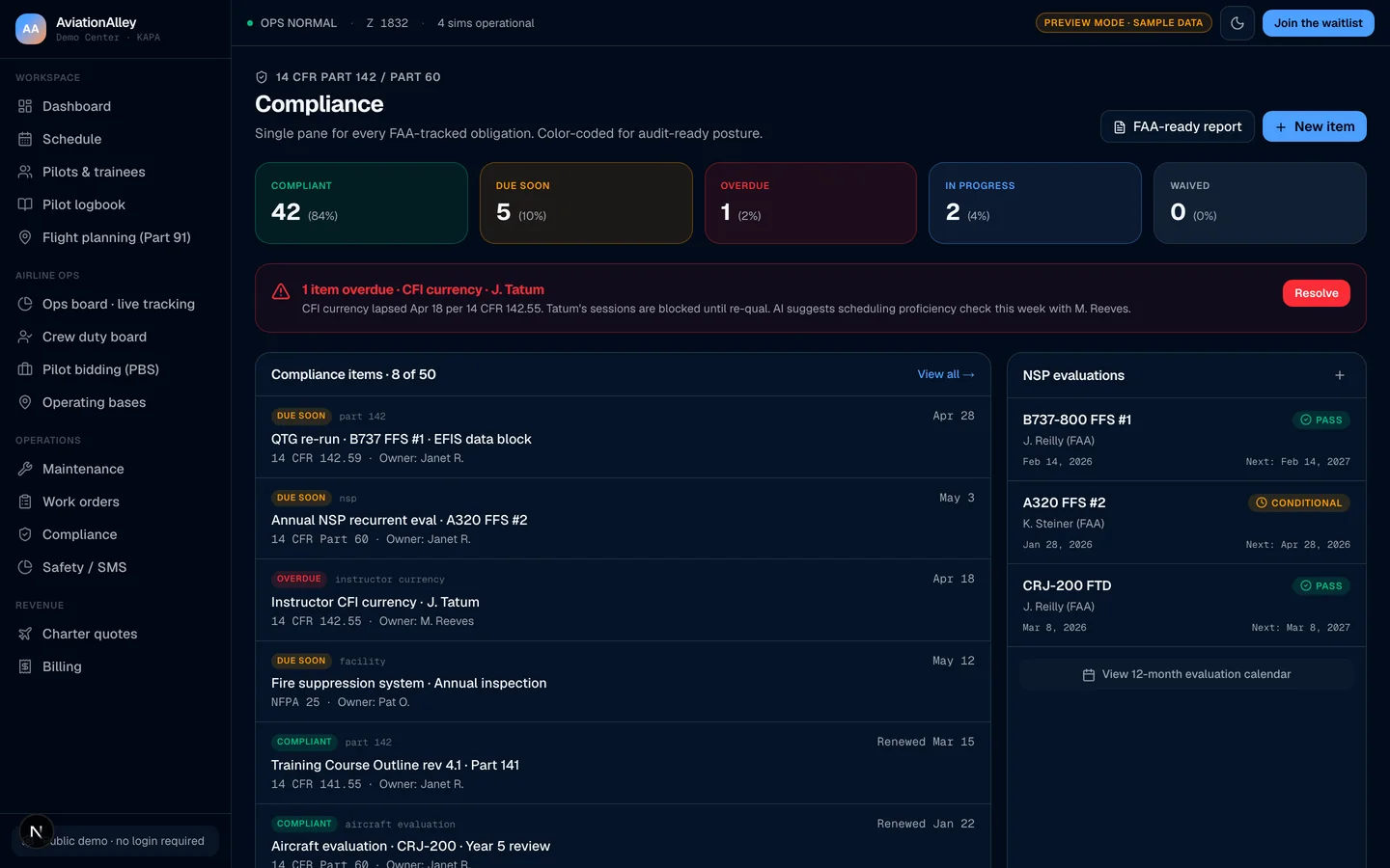 How it stays honest — app.aviationalley.com